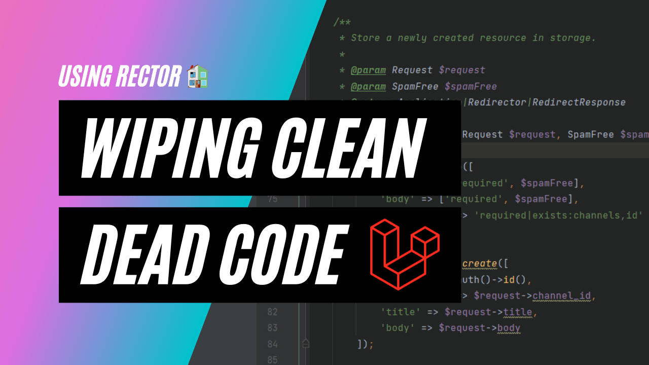 Refactoring #8: What is dead may never run