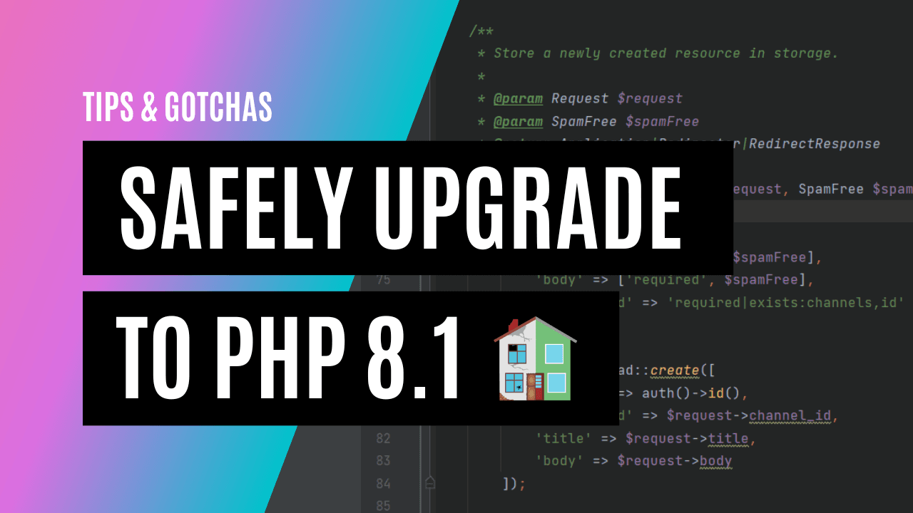 Safely upgrade from PHP 7.4 to 8.1 using Rector