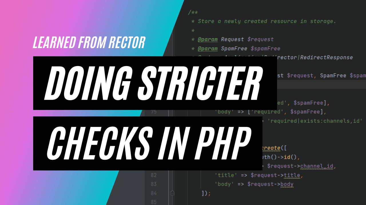 Doing stricter checks in PHP